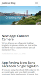 Mobile Screenshot of blog.just2us.com